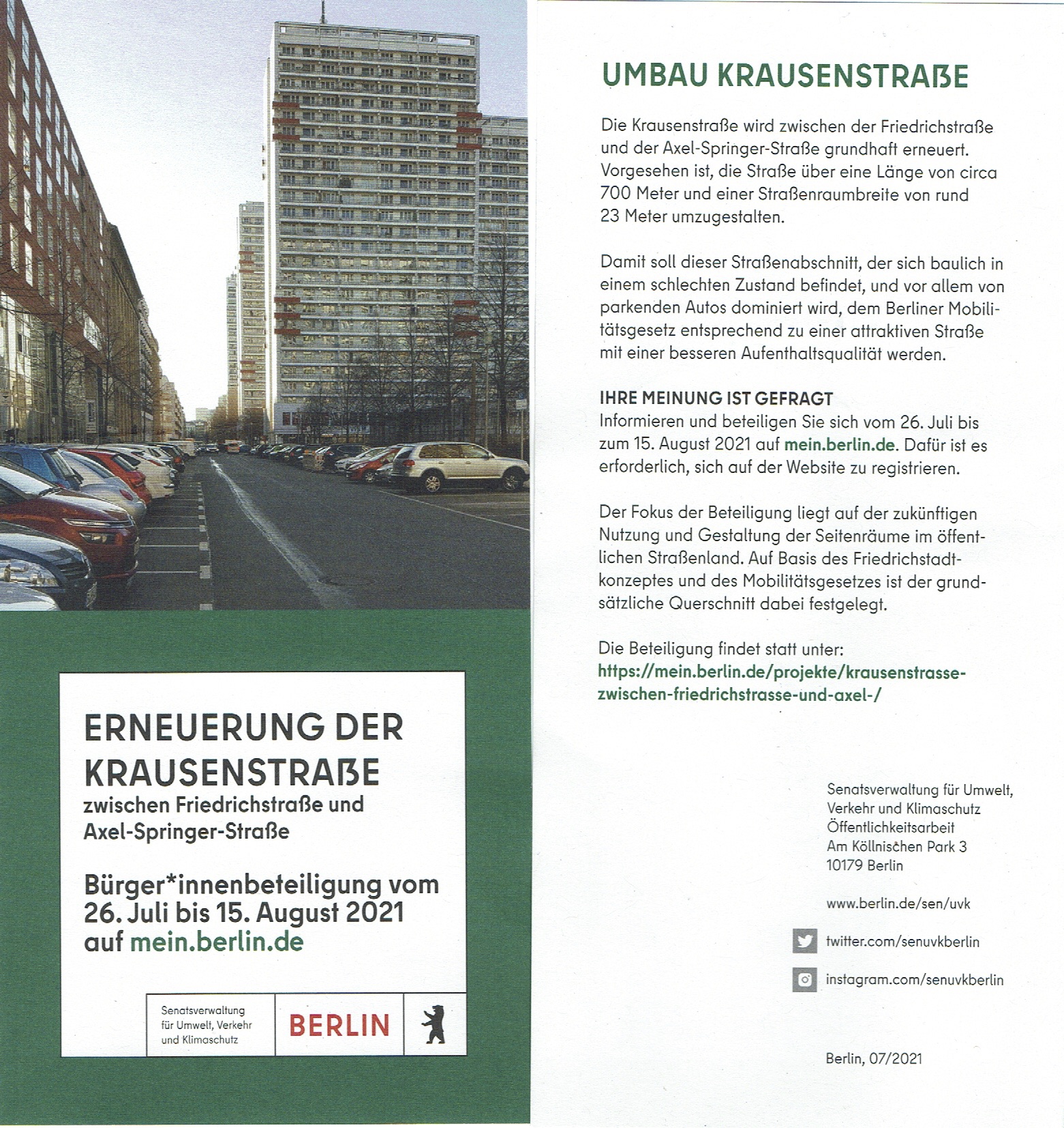 Flyer-SenUVK-Krausenstraße 